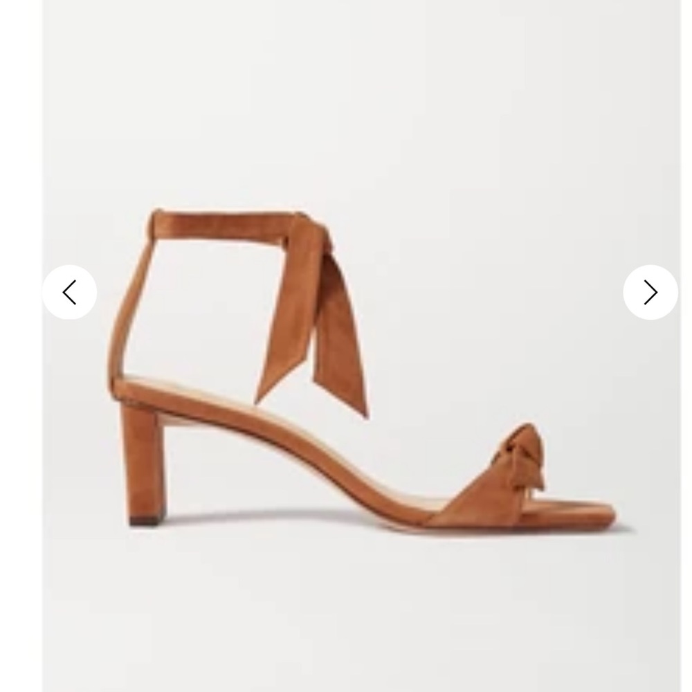 Alexandre Birman Brown Ankle Strap Sandals